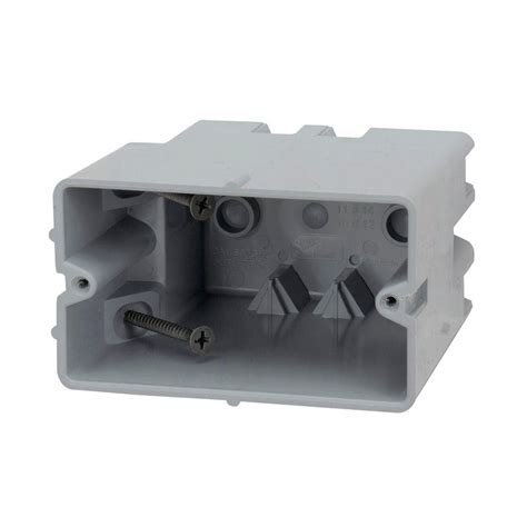 adjustable electrical gang box|adjustable depth outlet box.